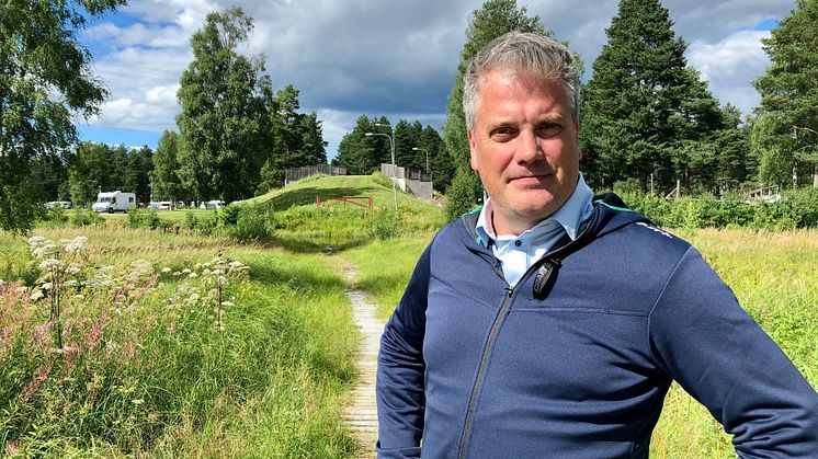 Johan Eriksson, tf vd för Vasaloppet.