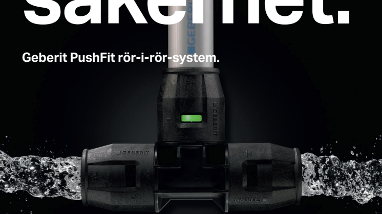 Geberit PushFit rör-i-rörsystem