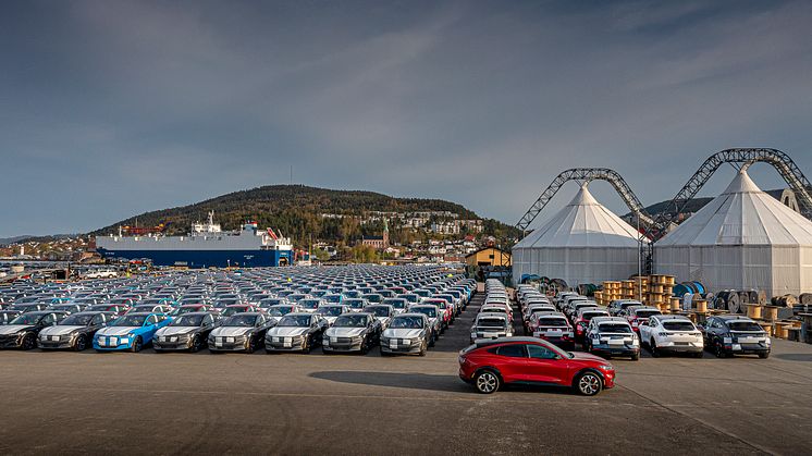 Skip nummer 2 Drammen Mustang Mach-E 2021