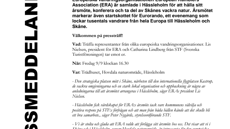 Hässleholm – Europas vandrarhuvudstad under tre dagar