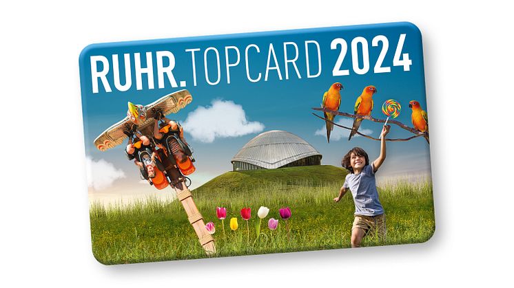 Ab 23. November erhältlich: Die RUHR.TOPCARD 2024