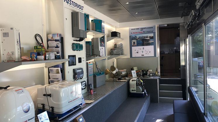 Image - Fischer Panda UK - Complete systems specialist Fischer Panda UK reported a record number of visitors to its new demo trailer at this year’s Crick Boat Show