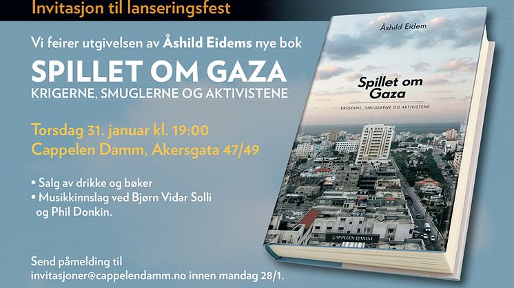 Velkommen til lansering: "Spillet om Gaza"