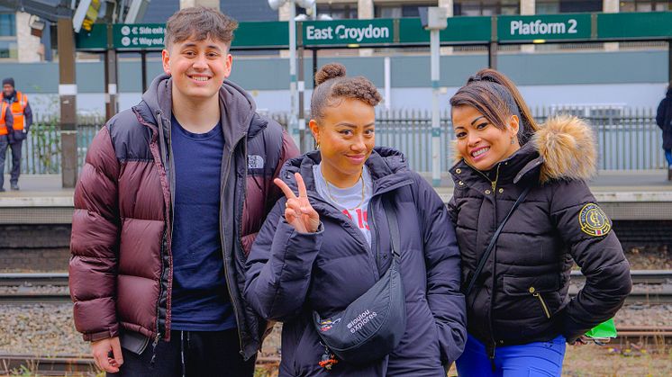 Team Thameslink (pictured) is taking on Team Southern and Team Great Northern, where the rival teams will battle it out in various challenges across GTR's network