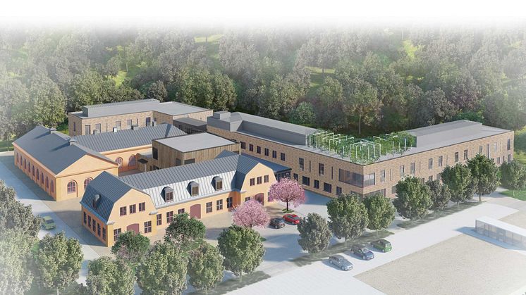 Rehab Station Stockholm / Illustration: LINK arkitektur