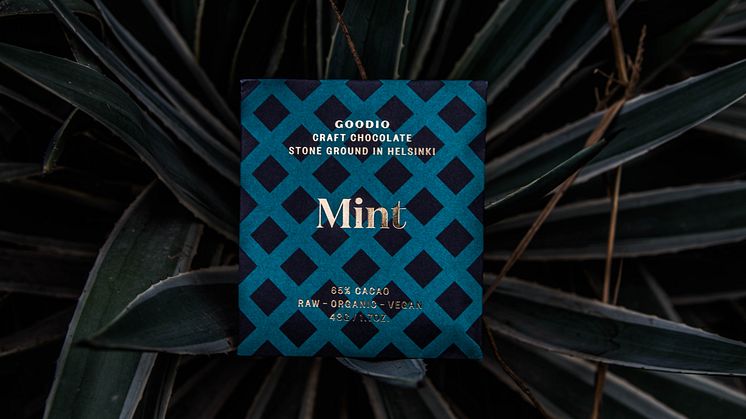 Ekologisk rawchoklad med mint