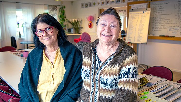 Kvinnocenters Marianne Lööf och Ann-Britt Svensson ser att behovet är stort och hoppas framöver kunna utöka sin verksamhet.