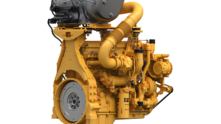 Motor Steg V från Caterpillar för remotorisering av diesellok