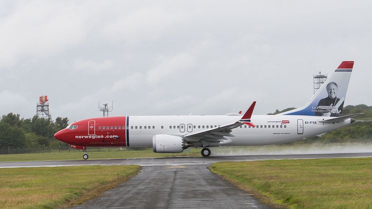 Sir Freddie Laker take-off