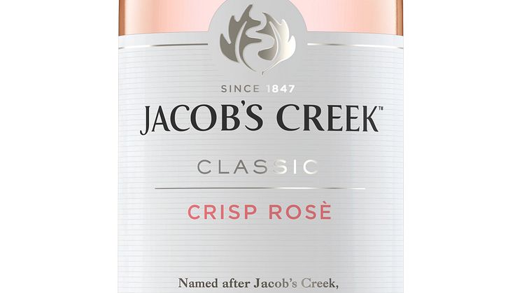 ​Nyhet 1 mars Jacob’s Creek Crisp Rosé  2015