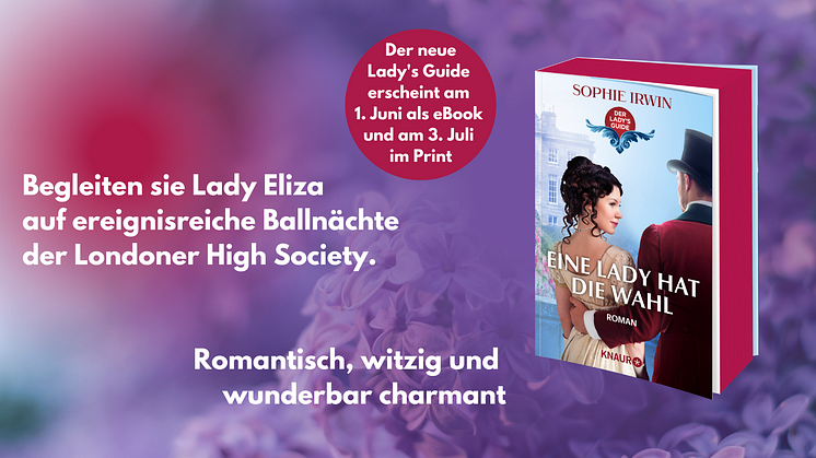 Unabhängigkeit, die große Liebe oder das Abenteuer? Wofür soll sich Lady Eliza entscheiden? 