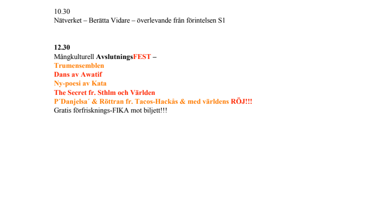 Fredagens schema, Palmcrantz
