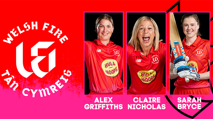 Griffiths, Nicolas and Bryce all return to Welsh Fire in The Hundred
