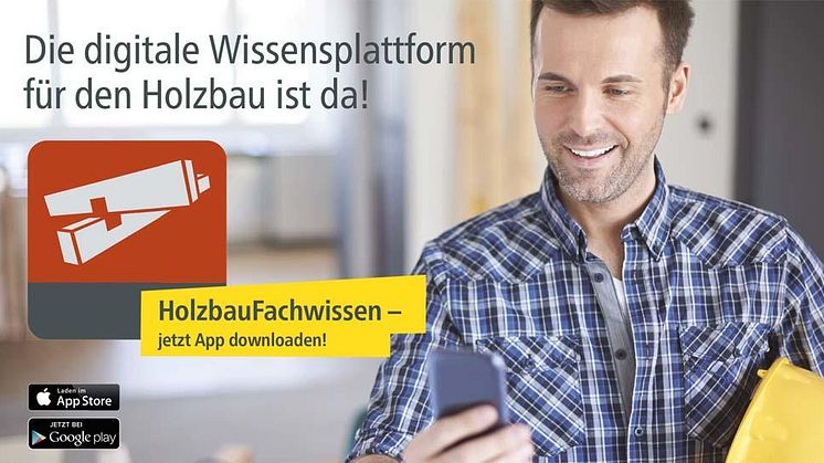 Die App "HolzbauFachwissen" ist optimiert für Tablets und Smartphones und auf bis zu drei Endgeräten je Zugang nutzbar.