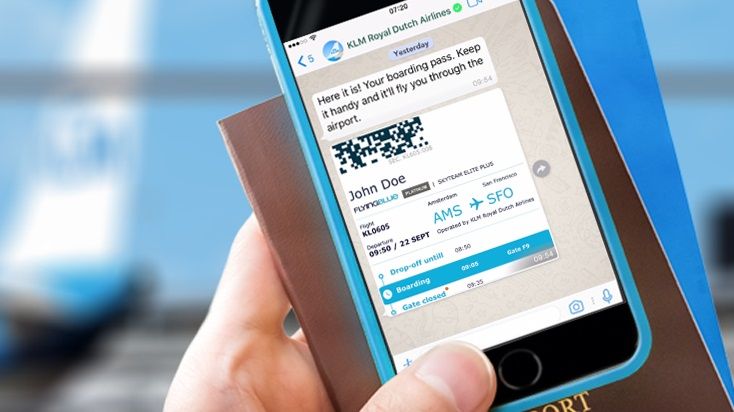 KLM WhatsApp Business Account