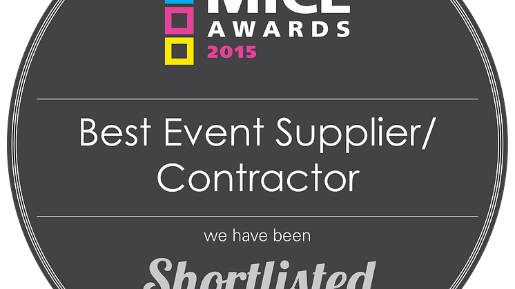 HBM has been shortlisted in the Best Event Supplier category at the Asia Pacific MICE Awards 2015