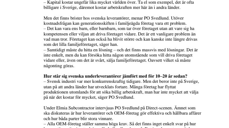 Så gör OEM och leverantör lyckade affärer