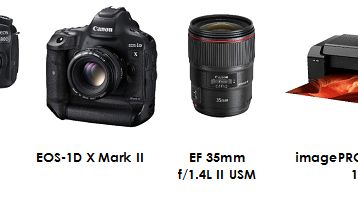 Canon mottar fire EISA-utmerkelser 