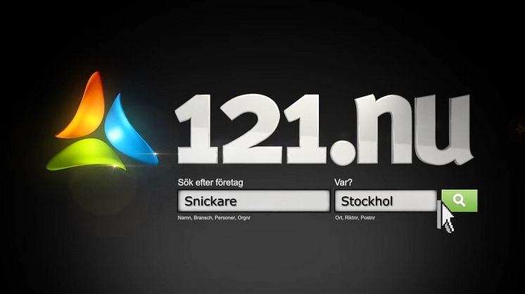 121.nu med rikstäckande TV-reklam