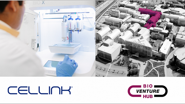 CELLINK etablerar ett forskning- och utvecklingslabb i AstraZenecas BioVentureHub