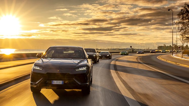 Lamborghini Winter Drive 2022