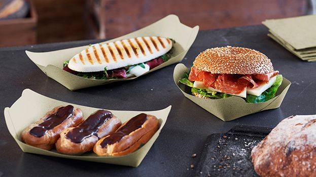 Duni launches Bloom grass paper packaging concept for bakers 