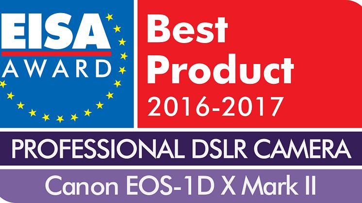 EUROPEAN PROFESSIONAL DSLR CAMERA 2016-2017 - Canon EOS-1D X Mark II
