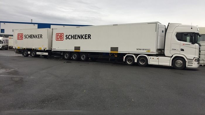 DB Schenker 25,25 m for Transport & Logistikk Gardermoen 23.-24. oktober 2017.