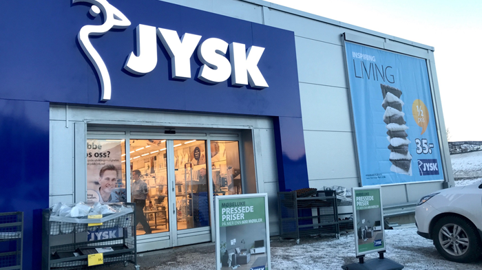 Fornyelsen av JYSK har endelig nådd Harstad! 