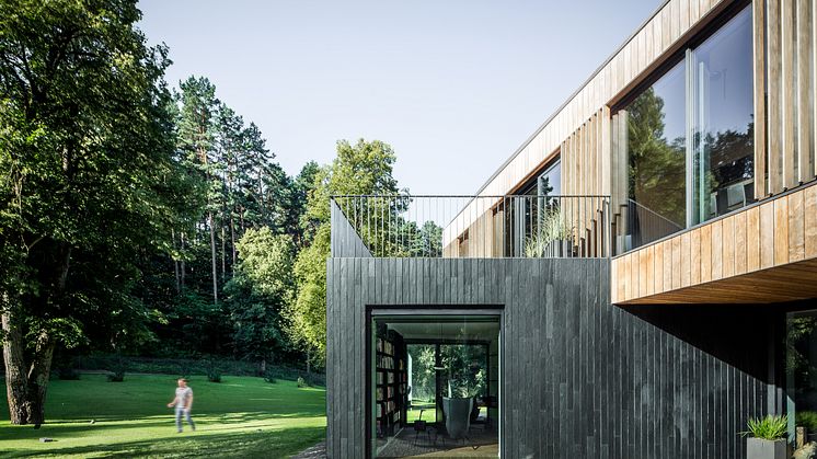Valley Villa mit Kebony Fassade
