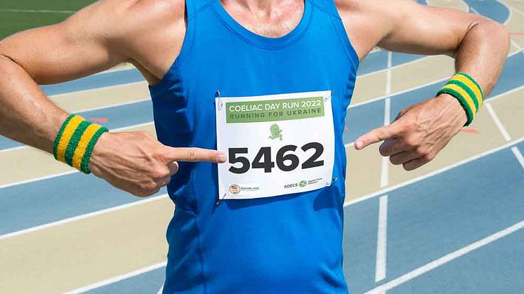 People from over 16 European countries participated in the Coeliac Day Run