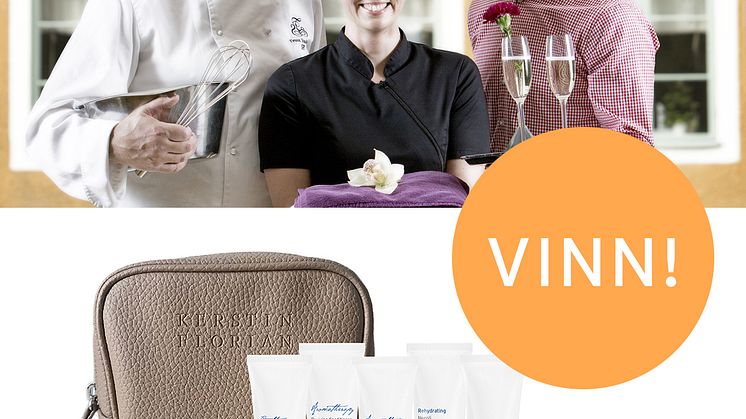 Vinn Kerstin Florian produkter och spaupplevelse på Trosa Stadshotell & Spa!