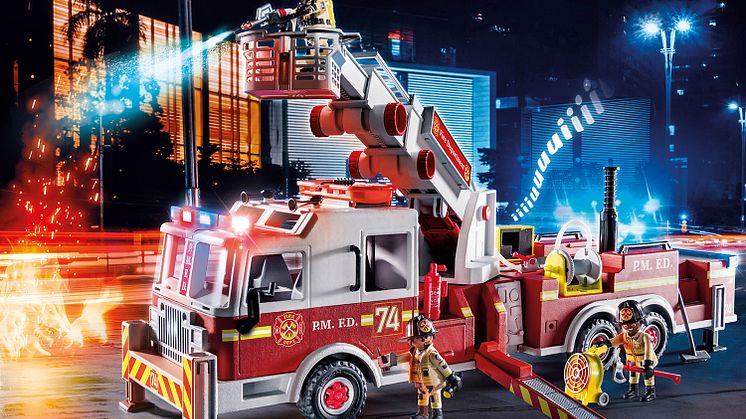 PLAYMOBIL_70935_Feuerwehr-Fahrzeug US Tower Ladder