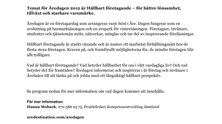 Åredagen 19 oktober 2012 på Copperhill Mountain Lodge