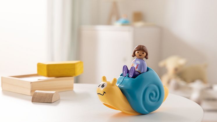 Schaukelschnecke mit Rasselfunktion von PLAYMOBIL 1.2.3