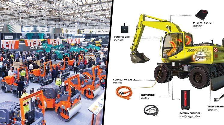 DEFA will showcase charging, power supply and preheating solutions