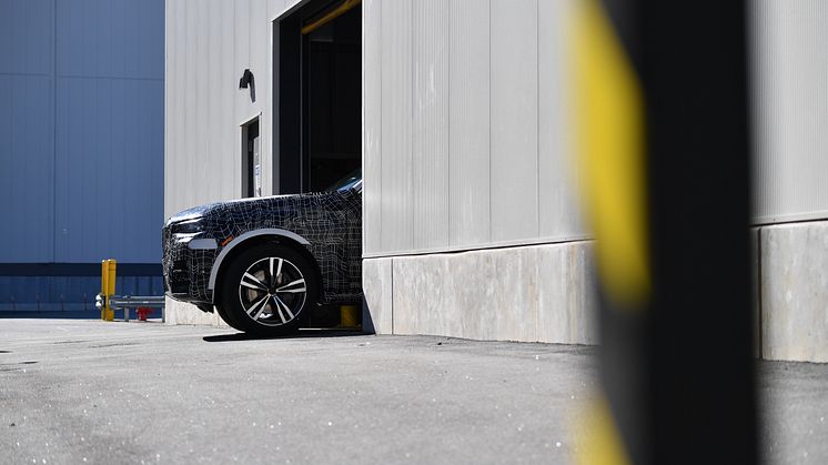 Preprodusert versjon av BMW X7