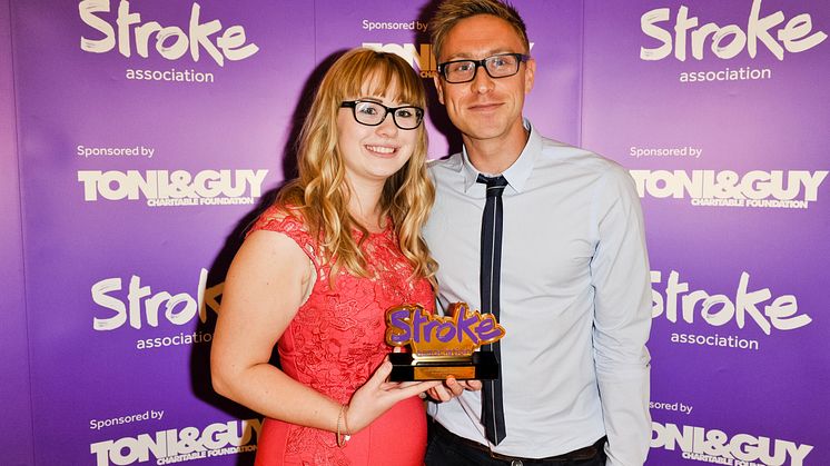 Trinity St David graduate and stroke survivor wins national award 