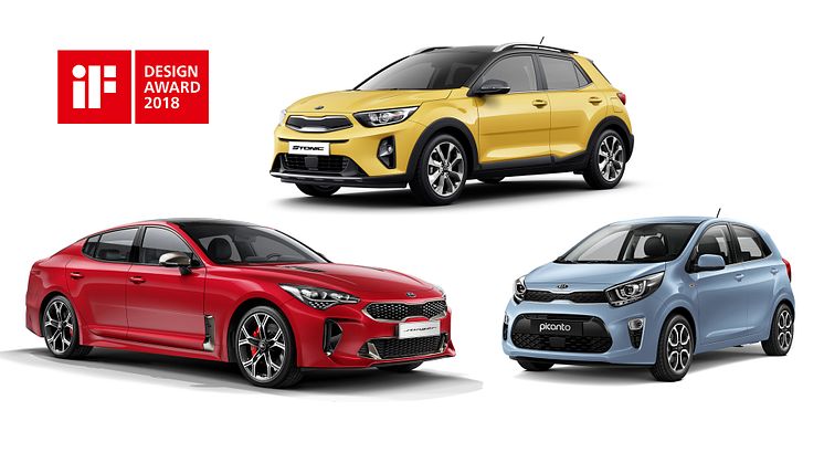 ​Kia vinner tre priser vid iF Design Awards