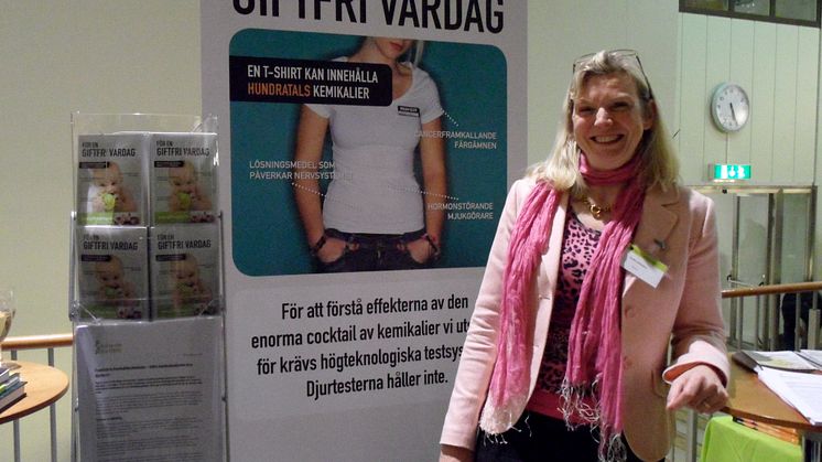 Forska Utan Djurförsök på konferens om hormonstörande ämnen