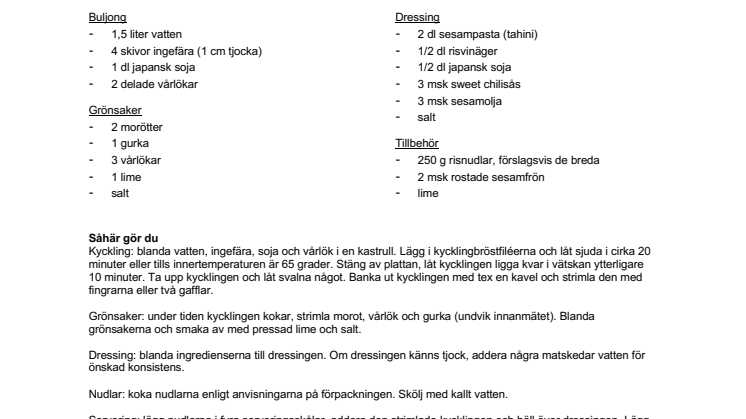Christin Kashou och Lönneberga bjuder på tre goda & lättlagade kycklingrecept