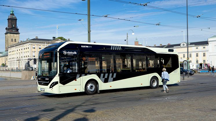 Elbussen på linje 55 har under våren använts som mobil mätstation för partiklar i Göteborgsluften