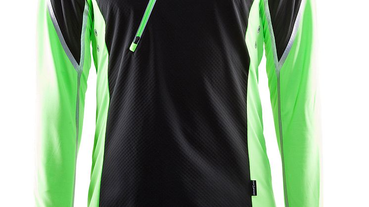 Weather jersey (men) i färgen black/gecko
