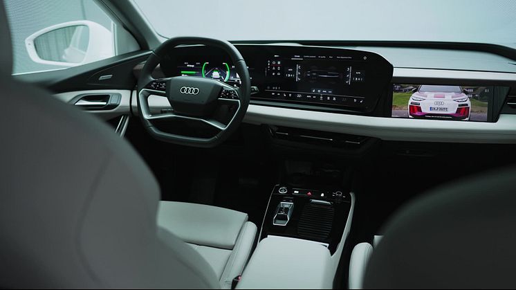 Footage: Audi Q6 e-tron – Interior design