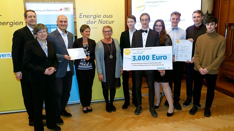 Bürgerenergiepreis Oberfranken_2019_Preisträger_FOS Forchheim