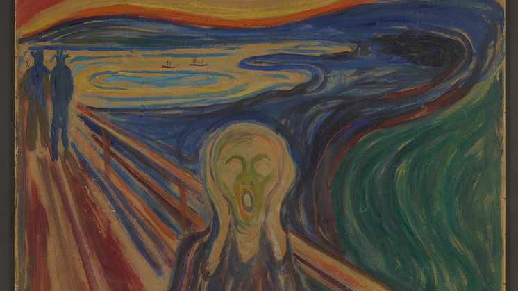 The Scream by Edvard Munch. Photo: Munchmuseet