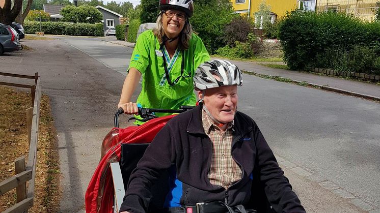 - Att få vara med och göra skillnad för andra berikar mitt eget liv, säger Ulrica Iverhed Leva Livet Inspiratör på Förenade Care Tunåsen.