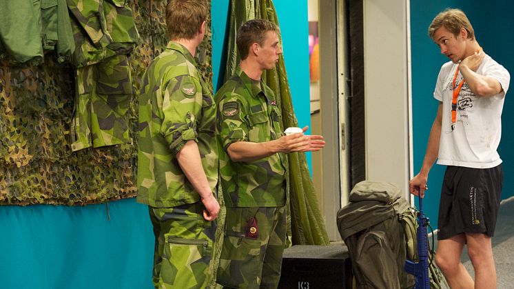 Försvarsmakten på Nordic Outdoor 2013