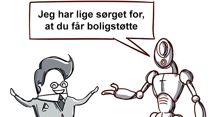Lad robotterne udbetale boligstøtten