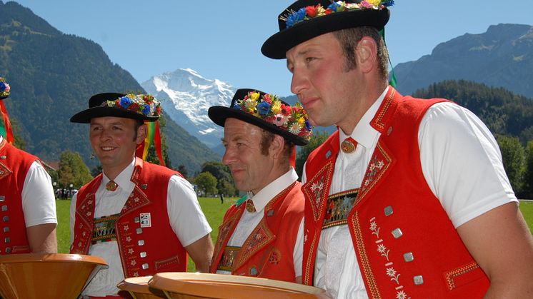 Talerschwingen, Unspunnenfest Interlaken / Quelle: Verein Unspunnenfest